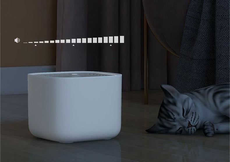 Fontaine à eau intelligente 3L – Silencieuse & filtrante pour chats et chiens