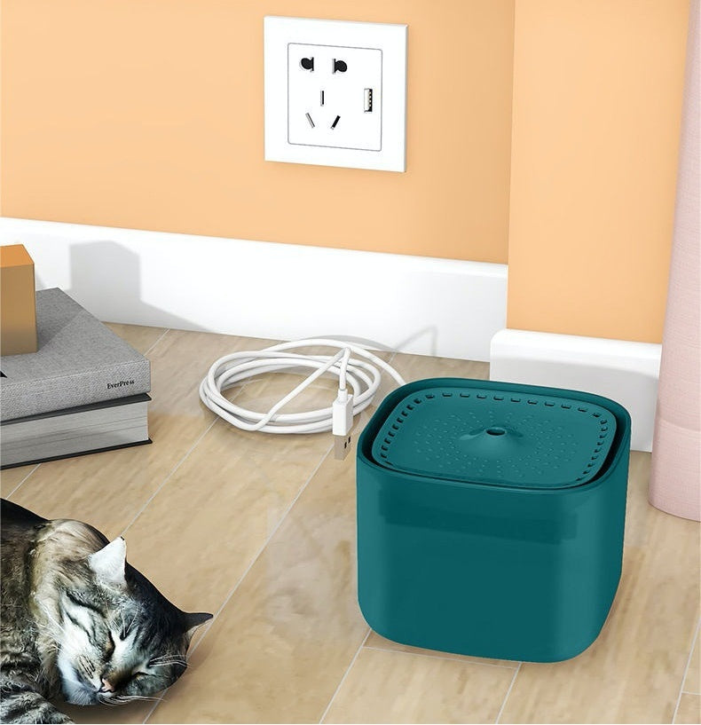 Fontaine à eau intelligente 3L – Silencieuse & filtrante pour chats et chiens