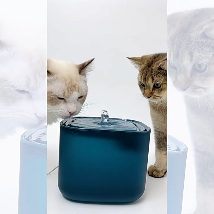 Fontaine à eau intelligente 3L – Silencieuse & filtrante pour chats et chiens