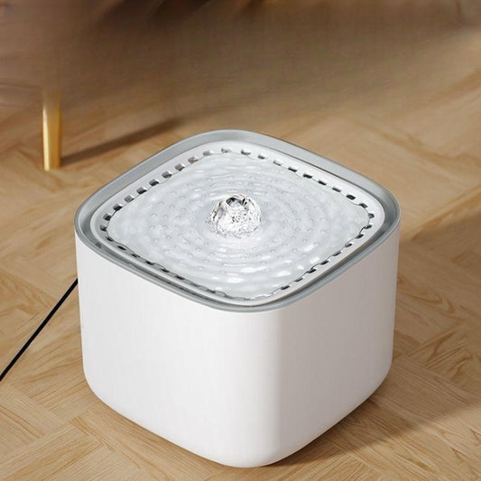 Fontaine à eau intelligente 3L – Silencieuse & filtrante pour chats et chiens